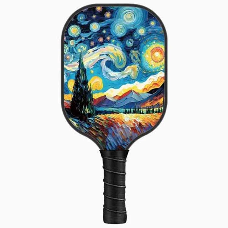 Oil Painting Style Pickleball Paddles Custom OEM